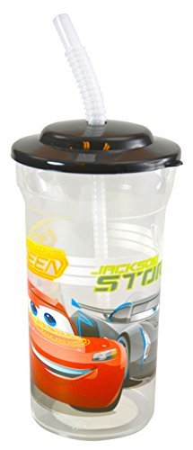 Disney Cars 3, Lightning McQueen & Jackson Storm 16oz Sports