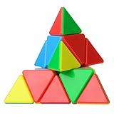 Pyraminx (Tanbi Puzzles RC120) Pyramid Speed Cube Stickerless Puzzle