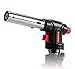 MiMoo Kitchen Culinary Blow Torch Head, Chef Cooking Butane Torch, Adjustable Flame Lighter for Baking, Pastries, Desserts, Picnic, Camping, Brazing, Soldering, Welding, Black(Gas Not Include)