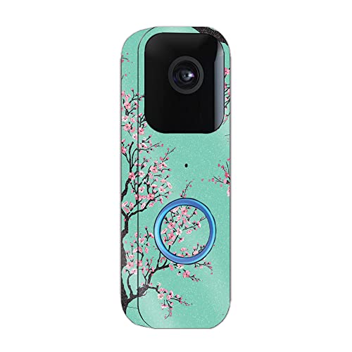 MightySkins Glossy Glitter Skin Compatible with Blink Video Doorbell - Cherry B…