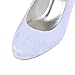 ElegantPark Women Mary Jane Pumps Closed Toe Mid Heel Lace Wedding Bridal Shoes