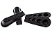 4 Pack - Door Stopper Heavy Duty Doorstop Wedge - Keeps Home or Office Doors Open