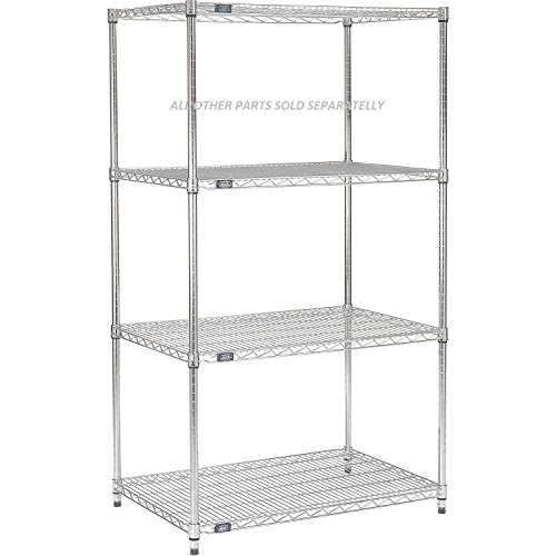 Nexel Additional Wire Shelf for Wire Shelving Units, 600800 lb