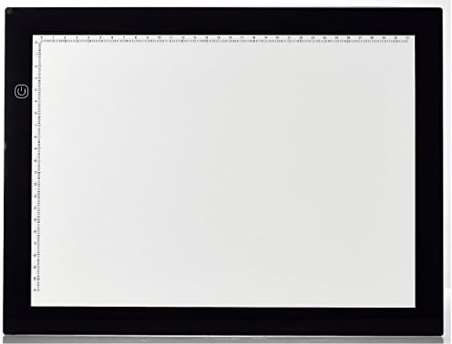 15 Inch Bright Ultra-thin Led Light Box, USB Tracing Light Box Copy Pad Board, Table Powered with Adjustable Light Intensity For Artists Drawing Sketching Animation only 5mm