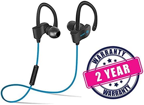 Dyno QC10 Jogger Bluetooth Headset Talk & Music with Anti Radiation Compatible with All Smartphones (QC)