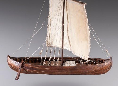 Knarr Viking Ocean Going Cargo Static Model Ship Kit 11th Century 1/72