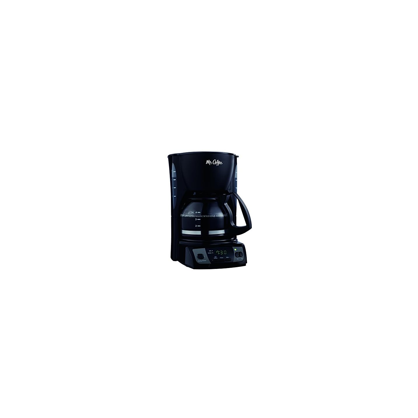 Mr. Coffee Simple Brew 5Cup Programmable Coffee Maker, Black CGX7RB