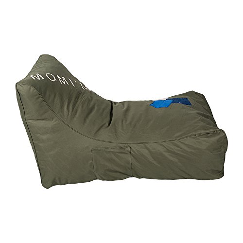 Livebest Comfort Bean Bag Chair Sponge Lounge Lazy Lounger Chair with Pocket Kids & Teens Love ArmyGreen - Thumbnail 4