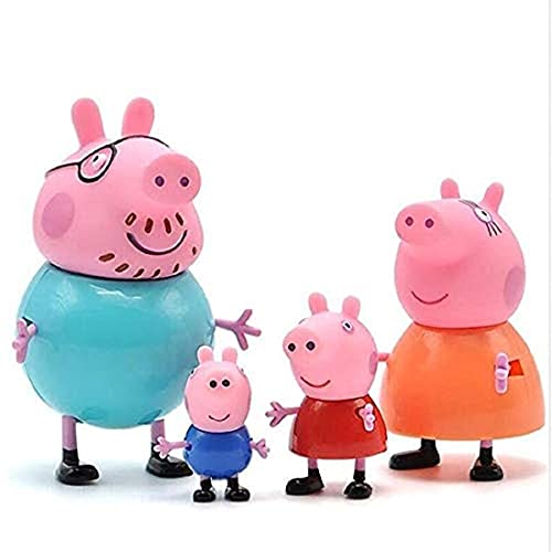YASHVI TOYS Peppa Pig Family Toy, Set of 4 with Pig House Set, Toys for Children for Pretend Play Baby Pig, George, Daddy Pig, Mommy Pig, Soft Rubber face (Set of 4) (Multi Color) Toy Review India (Iknoor World ) YASHVI TOYS Peppa Pig Family Toy, Set of 4 with Pig House Set, Toys for Children for Pretend Play Baby Pig, George, Daddy Pig, Mommy Pig, Soft Rubber face (Set of 4) (Multi Color) Toy Review India (Iknoor World )