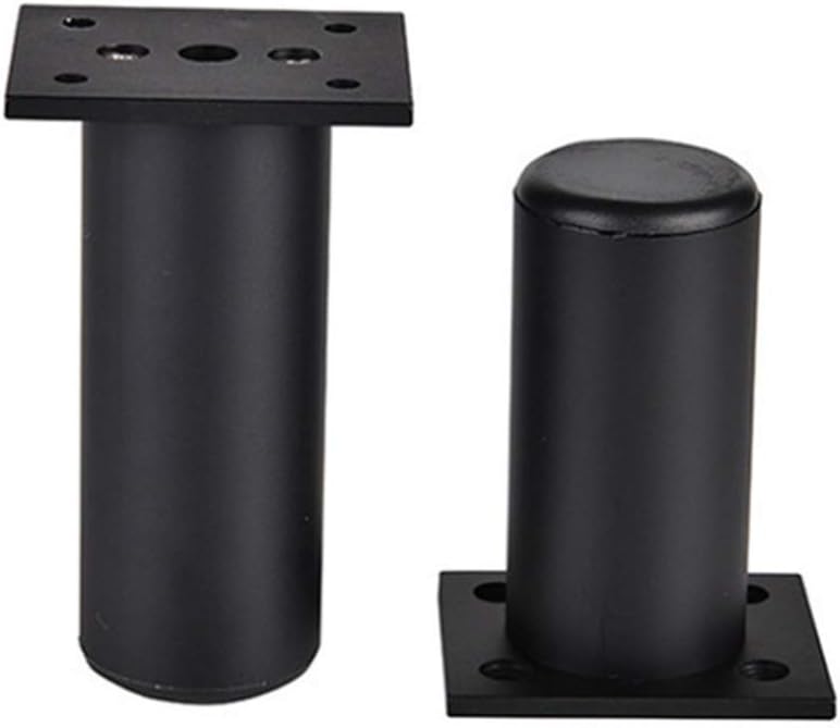 CCLLA Patas Redondas de Aluminio para Muebles Patas para gabinetes