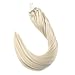 Ugeat Micro Ring Hair Extensions Blonde Micro Loop Hair Extensions Blonde Micro Link Hair Extensions Blonde Real Human Hair Micro Bead Blonde Hair Extensions 20 Inch 50g 50s