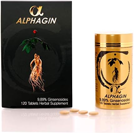 Korean Red Ginseng Extract 120 Tablets