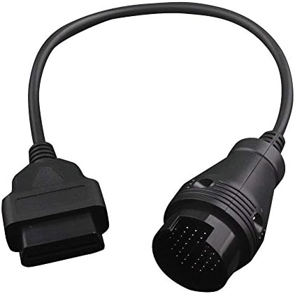 Aokostar MB 38 Pin Connector OBDI to OBDII Cable OBDII Diagnostic Adapter Connector Cable for Mercedes Benz