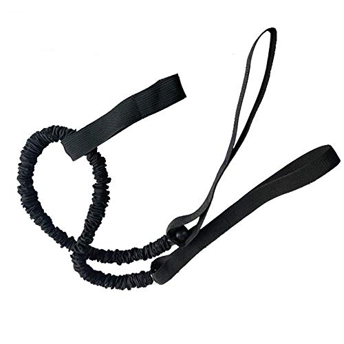 US-DXB-Roller-Drawstring-Waist-and-Abdomen-Weight-Loss-Fitness-Equipment-Indoor-Abdominal-Training-Device-Resistance-Band-Black