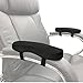 Memory Foam Soft Chair Arm Pad. Velcro to Existing Armrest. Upgrade and Protect your Chair, and Cushion Chair Armrests. Complete Set of 2. Simple Installation.