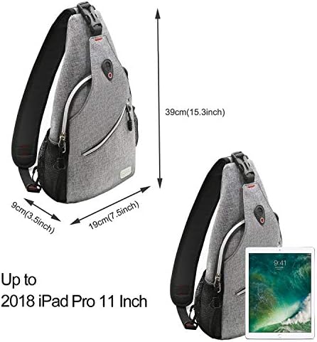 MOSISO Sling Backpack, Multipurpose Crossbody Shoulder Bag Travel Hiking Daypack 3 MOSISO Sling Backpack, Multipurpose Crossbody Shoulder Bag Travel Hiking Daypack