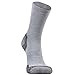 Premium Bamboo Comfort Socks for Men and Women – Great for Hiking, Walking, Everyday Wear – Crew Socks, Moisture Wicking, Ultra-Soft, Eco Friendly (L/XL, Light Grey)