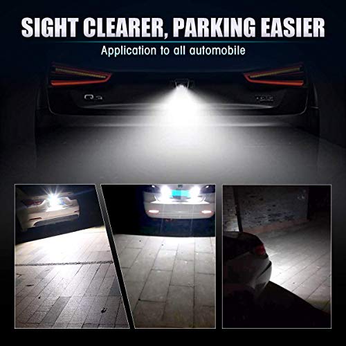 image for KAFEEK Auxiliary Reverse Light Bulb, Super Bright 3020 6LED Adjustable