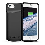 Swaller Battery Case for iPhone 6/6s, 4500mAh Portable Protective Charging Case Extended Rechargeable Battery Pack for 4.7 Inch iPhone 6/6s (Black)