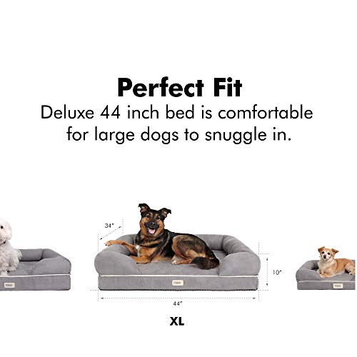 Friends Forever Orthopedic Dog Bed Lounge Sofa Removable Cover 100