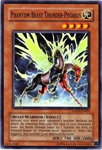 Yu-Gi-Oh! - Phantom Beast Thunder-Pegasus (GX02-EN003) - GX Tag Force - Promo Edition - Super Rare