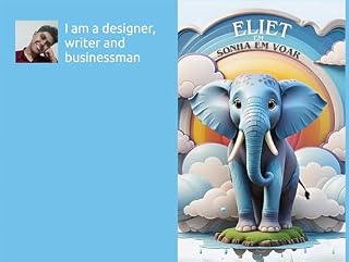 Livro Eliet em Sonha em Voar: Historinha para Colorir (Livro para Colorir 1)