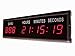 EU 1.8'' LED Countdown Clock Days Hours Minutes and Seconds (Red)