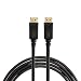 DisplayPort to DisplayPort Cable 6ft, CableCreation DP to DP Cable Gold Plated, Support 4K@60Hz and HDR, 1.83M / Black