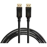 CableCreation DisplayPort to DisplayPort Cable, Gold Plated 6 Feet DP to DP Cable Support 4K Resolution, 1.83M / Black