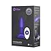b-Vibe Petite Rimming Remote Control Anal Plug Adult Toys, Adult Sex Toys Anal Plug for Couples, Anal Training, and Sexual Stimulation Device for Butt Plug, Purple