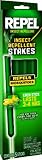 Repel 4263 Insect Repellent Stakes, 5 Count, Case Pack of 1