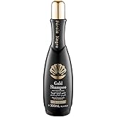 PÉROLA NEGRA Gold Therapy Home Care Shampoo, For all hair types - 10.14 Fl.Oz