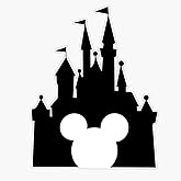 Castle Silhouette Sticker Vinyl Waterproof Sticker Decal Car Laptop Wall Window Bumper Sticker 5"