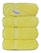 SALBAKOS - Premium 4 Piece Bath Towel Set, Made with 100% Turkish Cotton, Quick Drying, Highly Absorbent & Comfy Towels for Spa & Hotel | 27