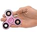 The Anti-Anxiety 360 Spinner Helps Focusing Fidget Toy [3D Figit] Tri-Spinner EDC Focus Toy for Kids & Adults - Best Stress Reducer Relieves ADHD Anxiety Boredom Metal Bearing (Pink)