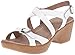Dansko Women's Julie White Leather Wedge Sandal