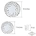 150 PCS Rose Gold Dot Disposable Paper Plates and 12oz Cups - Disposable Cups Dinner Plates and Dessert Plates – Bridal Shower, Baby Shower, Wedding Anniversary Birthday Party Supplies 50 Guest!!