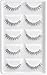 Fake Nature Eyelashes, FFLEMON 15 Pairs False Eyelashes, 3 Styles Multi pack in bulk, Super Nature Soft Invisible Stem Lashes, Reusable (W15-1)
