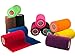 Prairie Horse Supply 6 Rolls Assorted Self Adhesive Bandage Wrap 4 Inch Elastic Cohesive Vet Tape for First Aid, Medical, Sport & Animals Wound