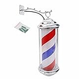 WUPYI 14.5” Barber Shop Pole Red White Blue