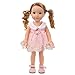 Wensltd Chirstmas Clothes Dress for 18 Inch American Girl Doll Accessory Girl Toy (Pink 2)