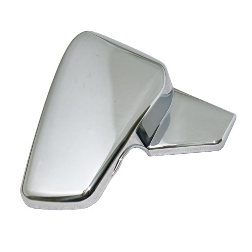 Pair Motorcycle Battery Side Fairing Cover fit for Honda Shadow VLX Deluxe VT600C VLX 600 STEED400 1999-2007 Honda VT 600 C CD 1999-2008 Honda VLX 600 (Chrome)