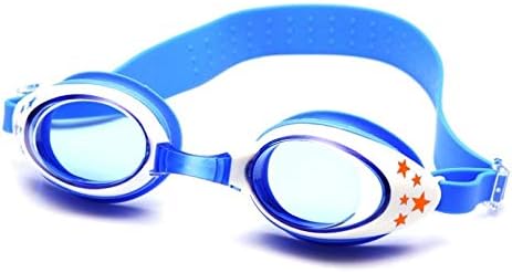 Amazon キッズゴーグル かわいい漫画防水防曇ゴーグル ファッション子供たちは水泳用ゴーグル 目の傷害のゴーグル なしの天然シリコーン調節可能ミラー 男の子と女の子のための水泳用ゴーグルのギフトを学ぶ Lklmy スイミングゴーグル