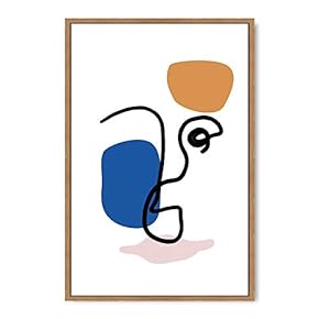 signwin Framed Canvas Wall Art Illustration Canvas Prints...