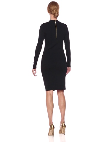 choker sweater dress