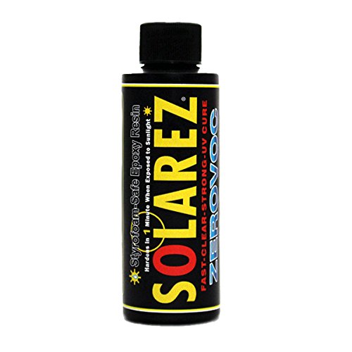 Solarez UV Cure ZEROVOC Epoxy Resin (4 Oz, 4 Sizes)