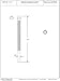 Westbrass D117-12 Supply Line 1/2