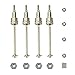 Haiboxing RC Cars Upgrade Parts Front&Rear CVD Metal Drive Shafts Dogbone Apply to 18859E/18858/18856