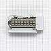 Whirlpool 2198597 OEM Refrigerator Ice Maker Assembly Icemaker, White