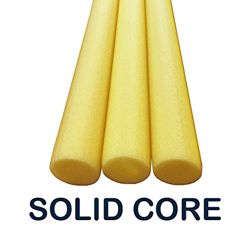 Oodles Solid Core Deluxe Foam Pool Swim Noodles 3 PACK 5 Foot Length